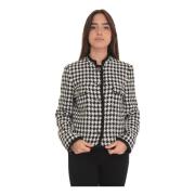 Houndstooth UFO Chanel Style Jacket