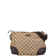 Pre-owned Canvas gucci-tasker