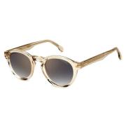 Beige Acetate Unisex Solbriller