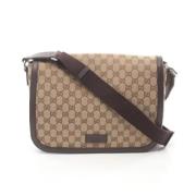 Pre-owned Canvas gucci-tasker