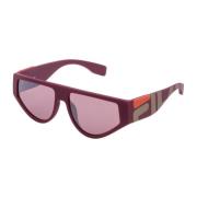 Rød injiceret unisex solbrille