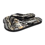 Skull Grafiske Flip Flops Stilfuldt Design