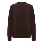 Klassisk Crew Neck Sweater Mulan - Brun