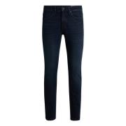 Delaware Slim Fit Jeans i blå-sort denim