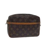 Pre-owned Canvas louis-vuitton-tasker