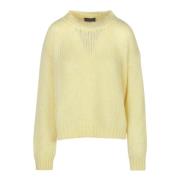 Stilfuld Rund Hals Sweater