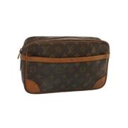 Pre-owned Canvas louis-vuitton-tasker