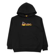 Smeltende Logo Sort Hoodie