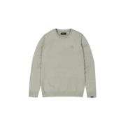 Grøn Granit Crew Sweater Stilfuld og alsidig