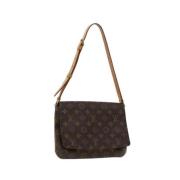 Pre-owned Canvas louis-vuitton-tasker