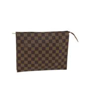 Pre-owned Coated canvas louis-vuitton-tasker