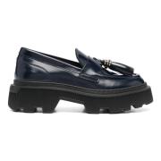 Læder Loafers Casual Flats