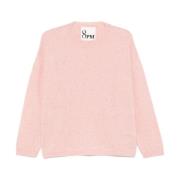 Blush Pink Uld-Kashmir Sweater