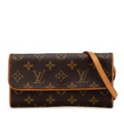 Pre-owned Canvas louis-vuitton-tasker