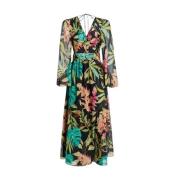 Tropicalia Maxi Kjole med Slids