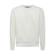 Tekstil sweatshirt med logo print