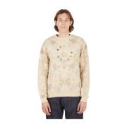 Grafisk Crewneck Sweatshirt