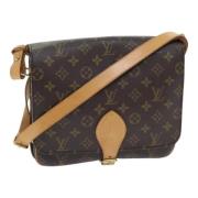 Pre-owned Canvas louis-vuitton-tasker