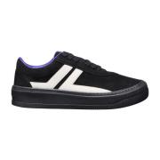 Suede Cash Sneakers med Kontrastpaneler