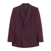 Klassisk Dobbelt Brystet Blazer