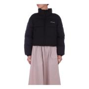 Sort Logo Front Zipper Coat