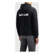 Dimensional Script Hoodie Sort Herre