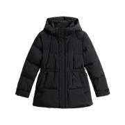 Stræk Nylon Puffer Jakke