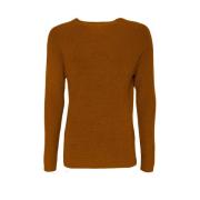 Brun Merinould Pullover Sweater