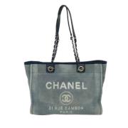 Pre-owned Canvas chanel-tasker