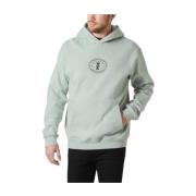 Grafisk Fleece Sweatshirt