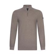 Merino Half Zip Pullover Sweater Sand