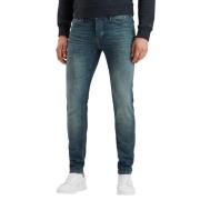 Slim Worn-In Blue Denim Jeans