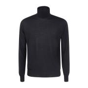 Sort Merinould Turtleneck Sweater