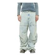 Baggy Jeans med Flere Lommer