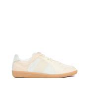 Beige Ruskind Replica Inside Out Sneakers