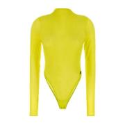 Neon Yellow Savage X Fenty Bodysuit