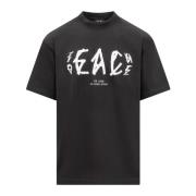 Peace Tee Jersey - Stilfuld Herre T-shirt