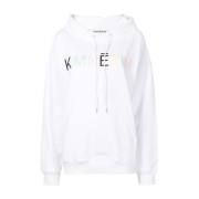 Hvid Pullover Sweater med MAGLIA