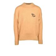 Mohair Uld Blandingsstrik Sweater