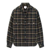 Sherpa Flannel Skjorte med Camp Krave