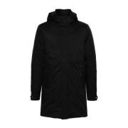 Sort Puffer Dunjakke Vermont Coat