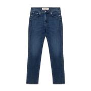 Mørk Vask Slim Fit Denim Jeans