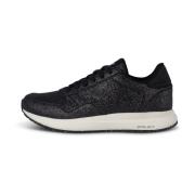 Glitter Sort Smart Mode Sneakers Kvinder