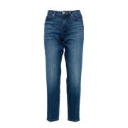 Delavé Denim Jeans med Slim Fit