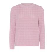 Pink Dream Cableknit Sweater