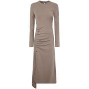 Beige Tristano Robe Kjole