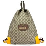 Pre-owned Canvas gucci-tasker