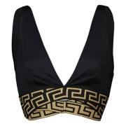 Trekantet Bikini Top med Greca Kant