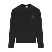 Sort Orbit Sweatshirt med Logo