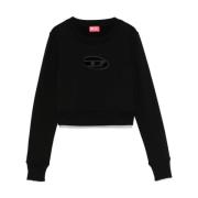 Sort Cut-Out Sweater Crew Neck